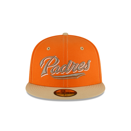 Just Caps Orange Popsicle San Diego Padres 59FIFTY Fitted Hat