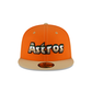 Just Caps Orange Popsicle Houston Astros 59FIFTY Fitted Hat