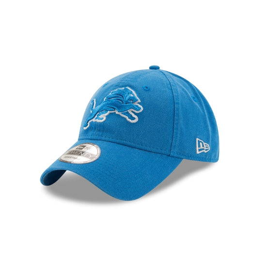 Detroit Lions Core Classic Blue 9TWENTY Adjustable Hat - New Era Cap