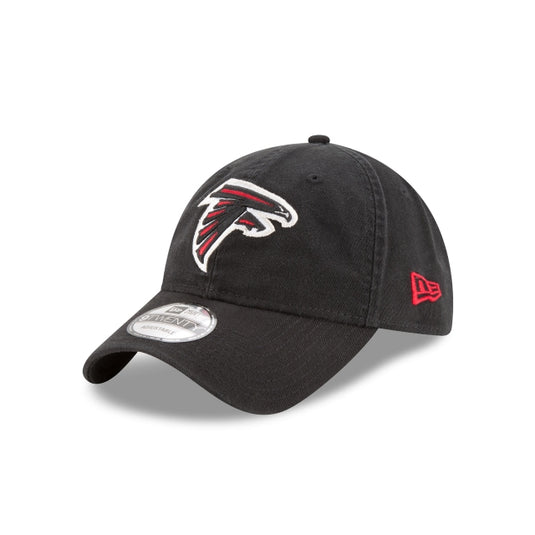 Atlanta Falcons Core Classic Black 9TWENTY Adjustable Hat - New Era Cap