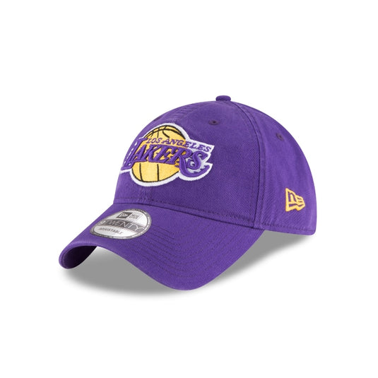 Los Angeles Lakers Core Classic Purple 9TWENTY Adjustable Hat - New Era Cap