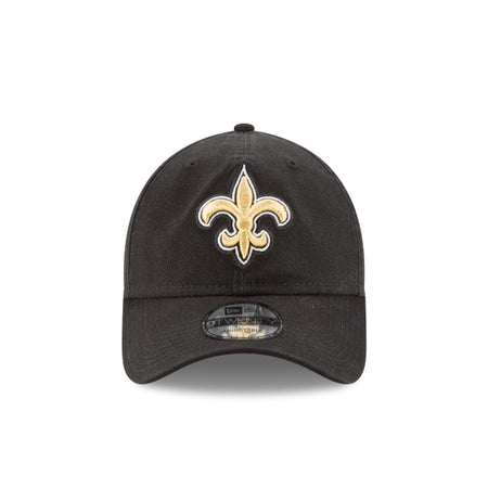 New Orleans Saints Core Classic Black 9TWENTY Adjustable Hat