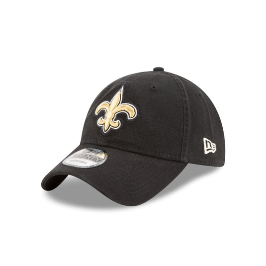 New Orleans Saints Core Classic Black 9TWENTY Adjustable Hat
