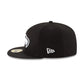 Seattle Seahawks Black & White 59FIFTY Fitted Hat