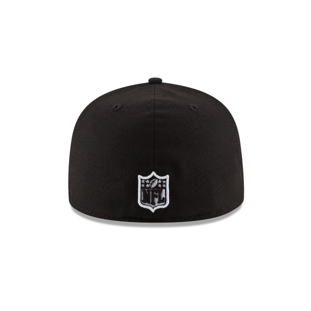 San Francisco 49ers Black & White 59FIFTY Fitted Hat – New Era Cap