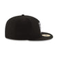 Las Vegas Raiders Black & White 59FIFTY Fitted Hat