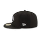 New York Jets Black & White 59FIFTY Fitted Hat
