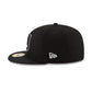 New York Giants Black & White 59FIFTY Fitted Hat