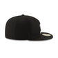 New Orleans Saints Black & White 59FIFTY Fitted Hat