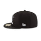 Chicago Bears Black & White 59FIFTY Fitted