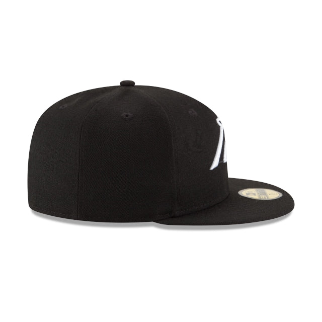 Carolina Panthers Black & White 59FIFTY Fitted Hat – New Era Cap