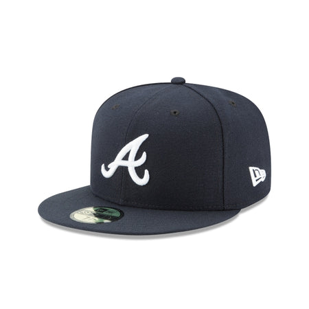 Atlanta Braves Authentic Collection Road 59FIFTY Fitted Hat