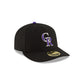 Colorado Rockies Authentic Collection Low Profile 59FIFTY Fitted Hat