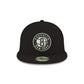 Brooklyn Nets Team Color 59FIFTY Fitted Hat