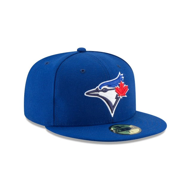 Men's Toronto Blue Jays New Era 59FIFTY Fitted Hat - Red 2017 On-Field Authentic, Size 6 7/8