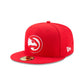 Atlanta Hawks Team Color 59FIFTY Fitted Hat