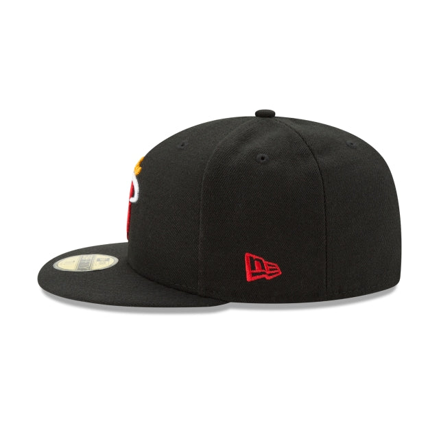 Miami Heat Team Color 59FIFTY Fitted Hat