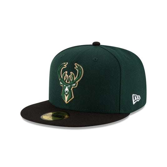 Milwaukee Bucks 2Tone 59FIFTY Fitted Hat - New Era Cap