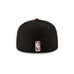 Chicago Bulls 2Tone Black 59FIFTY Fitted Hat