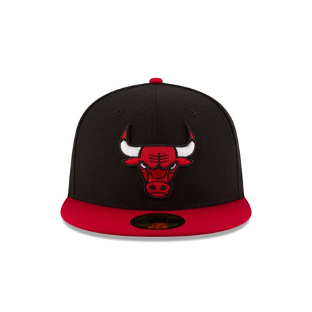 Chicago Bulls 2Tone Black 59FIFTY Fitted Hat