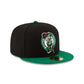 Boston Celtics 2Tone Black 59FIFTY Fitted Hat