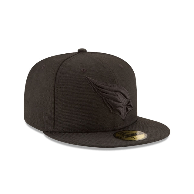 Arizona Cardinals Black On Black 59FIFTY Fitted Hat – New Era Cap