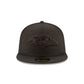 Baltimore Ravens Black On Black 59FIFTY Fitted Hat