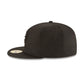 Green Bay Packers Black On Black 59FIFTY Fitted Hat