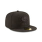 Green Bay Packers Black On Black 59FIFTY Fitted Hat