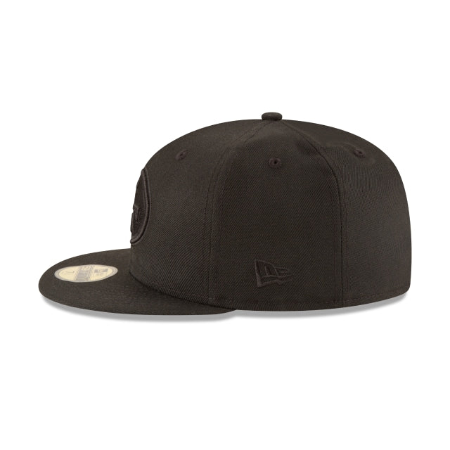 San Francisco 49ers Black On Black 59FIFTY Fitted Hat – New Era Cap