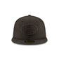 San Francisco 49ers Black On Black 59FIFTY Fitted Hat