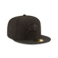 Tampa Bay Buccaneers Black On Black 59FIFTY Fitted Hat