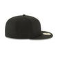 Florida Marlins Blackout Basic 59FIFTY Fitted Hat
