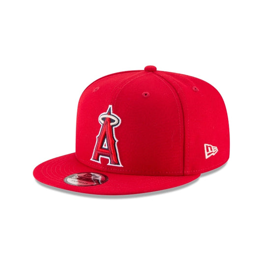 Los Angeles Angels Team Color Basic 9FIFTY Snapback Hat - New Era Cap