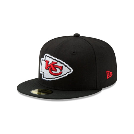 Kansas City Chiefs Black 59FIFTY Fitted Hat
