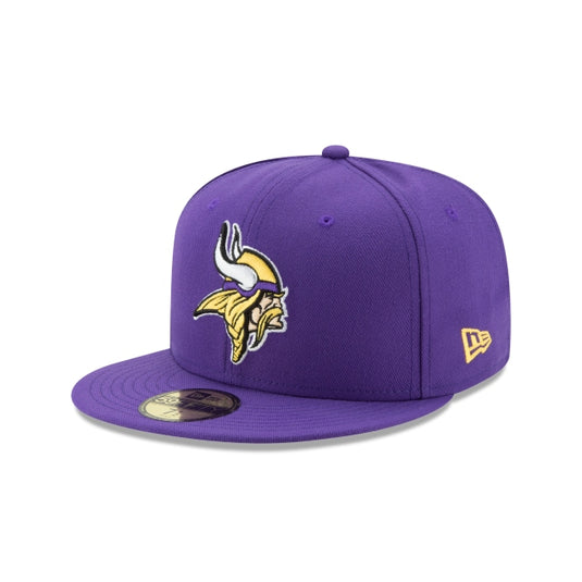 Minnesota Vikings Purples 59FIFTY Fitted Hat - New Era Cap