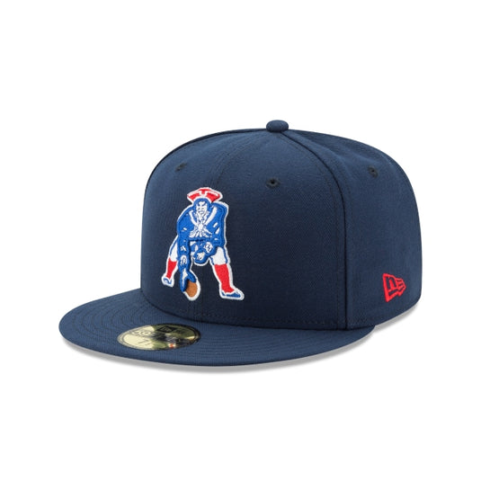 New England Patriots Classic Logo 59FIFTY Fitted Hat - New Era Cap