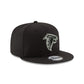 Atlanta Falcons Black and White 9FIFTY Snapback Hat