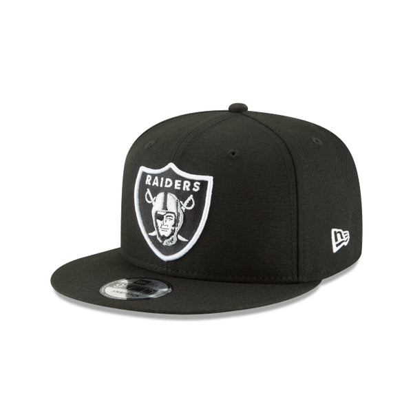Las Vegas Raiders Black and White 9FIFTY Snapback Hat – New Era Cap