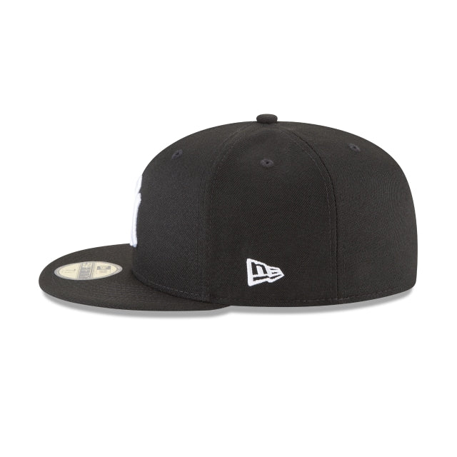 New York Yankees Black and White Basic 59FIFTY Fitted Hat – New Era Cap