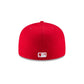 Los Angeles Dodgers Scarlet Basic 59FIFTY Fitted Hat