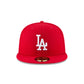Los Angeles Dodgers Scarlet Basic 59FIFTY Fitted Hat