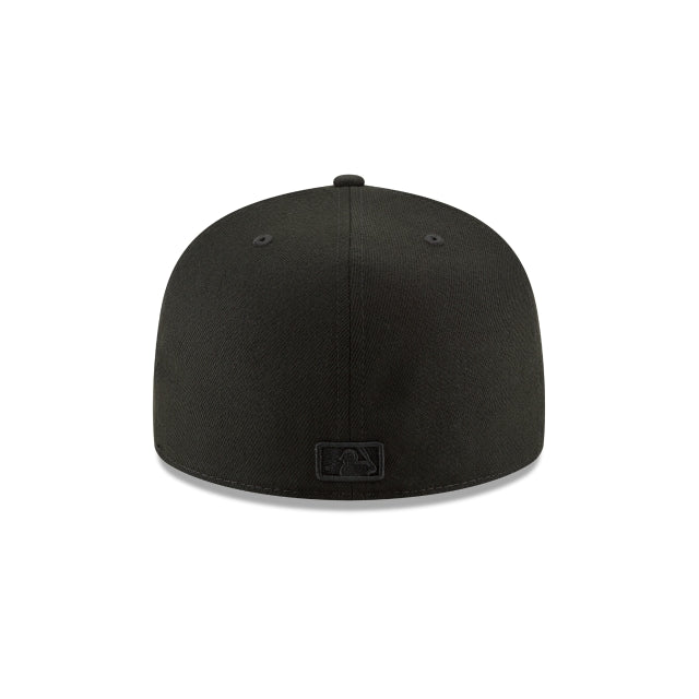 Los Angeles Dodgers Blackout Basic 59FIFTY Fitted Hat