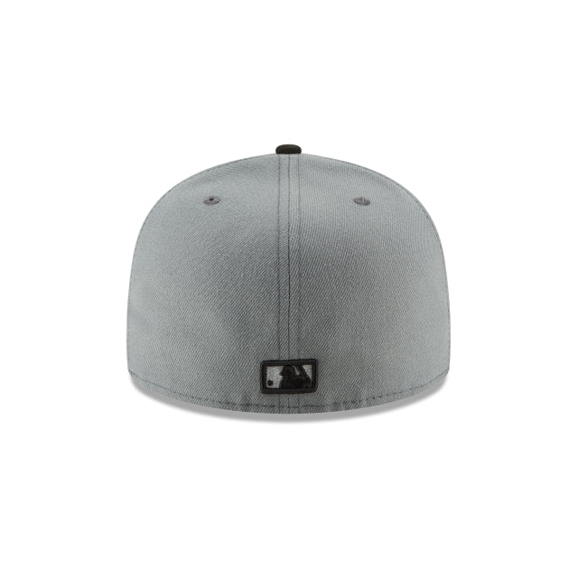 Era New Gray Storm Yankees Basic Fitted – 59FIFTY New York Hat Cap