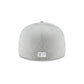New York Yankees Gray Basic 59FIFTY Fitted Hat