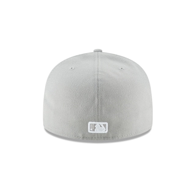 New York Yankees Gray Basic 59FIFTY Fitted Hat - Main Image