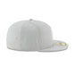 Los Angeles Dodgers Gray Basic 59FIFTY Fitted Hat