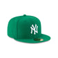 New York Yankees Kelly Green Basic 59FIFTY Fitted Hat