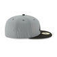 Atlanta Braves Storm Gray Basic 59FIFTY Fitted Hat
