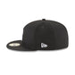 Boston Red Sox Black and White Basic 59FIFTY Fitted Hat